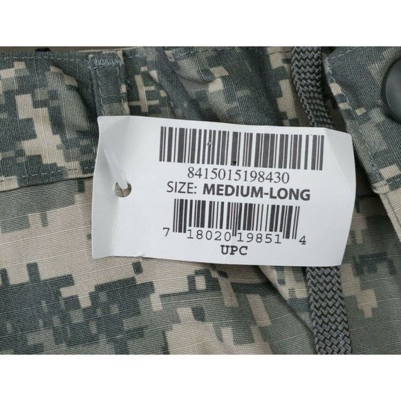 Trouser Army Combat Medium Long Cotton Nylon Multiple Pocket Uniform Pants - Picture 10 of 12